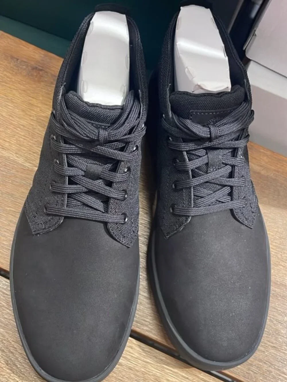 TIMBERLAND MEN'S DAVIS SQUARE MID LACE SNEAKER BLACK  BOOT  1A1T16-001 ALL SIZES